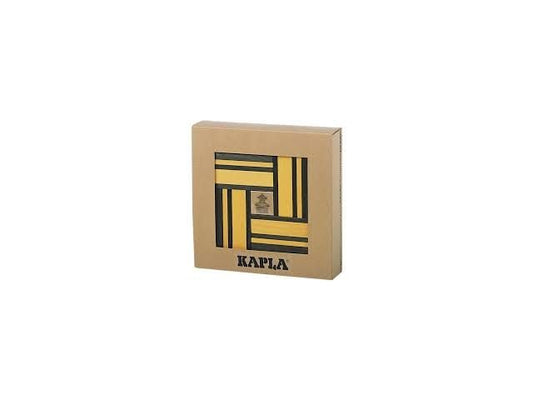 Kapla Buch + Farben Set Gelb Grün