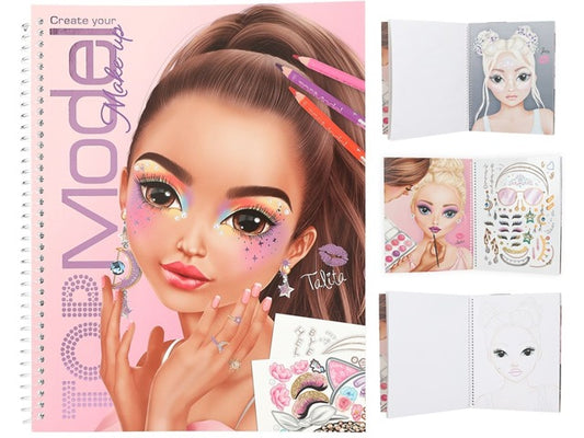 Create your TOPModel Make-Up Malbuch