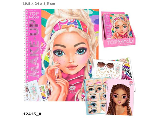 Create your TOPModel Make-Up Malbuch