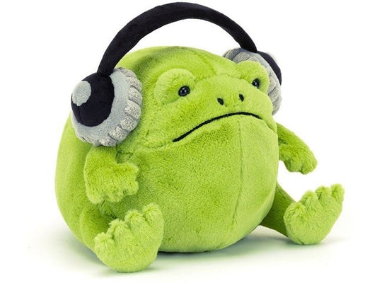 Jellycat Ricky Rain Frog Headphones