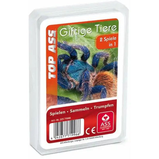 Kartenspiel Quartett Giftige Tiere