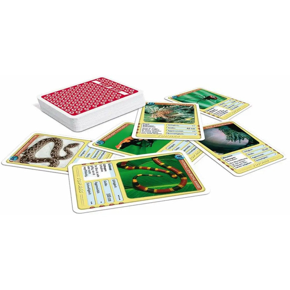 Kartenspiel Quartett Giftige Tiere