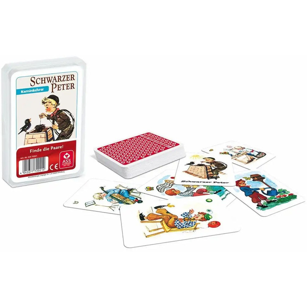 Kartenspiel Quartett Schwarzer Peter Kaminkehrer