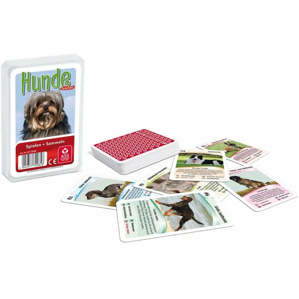 Kartenspiel Quartett Hunde