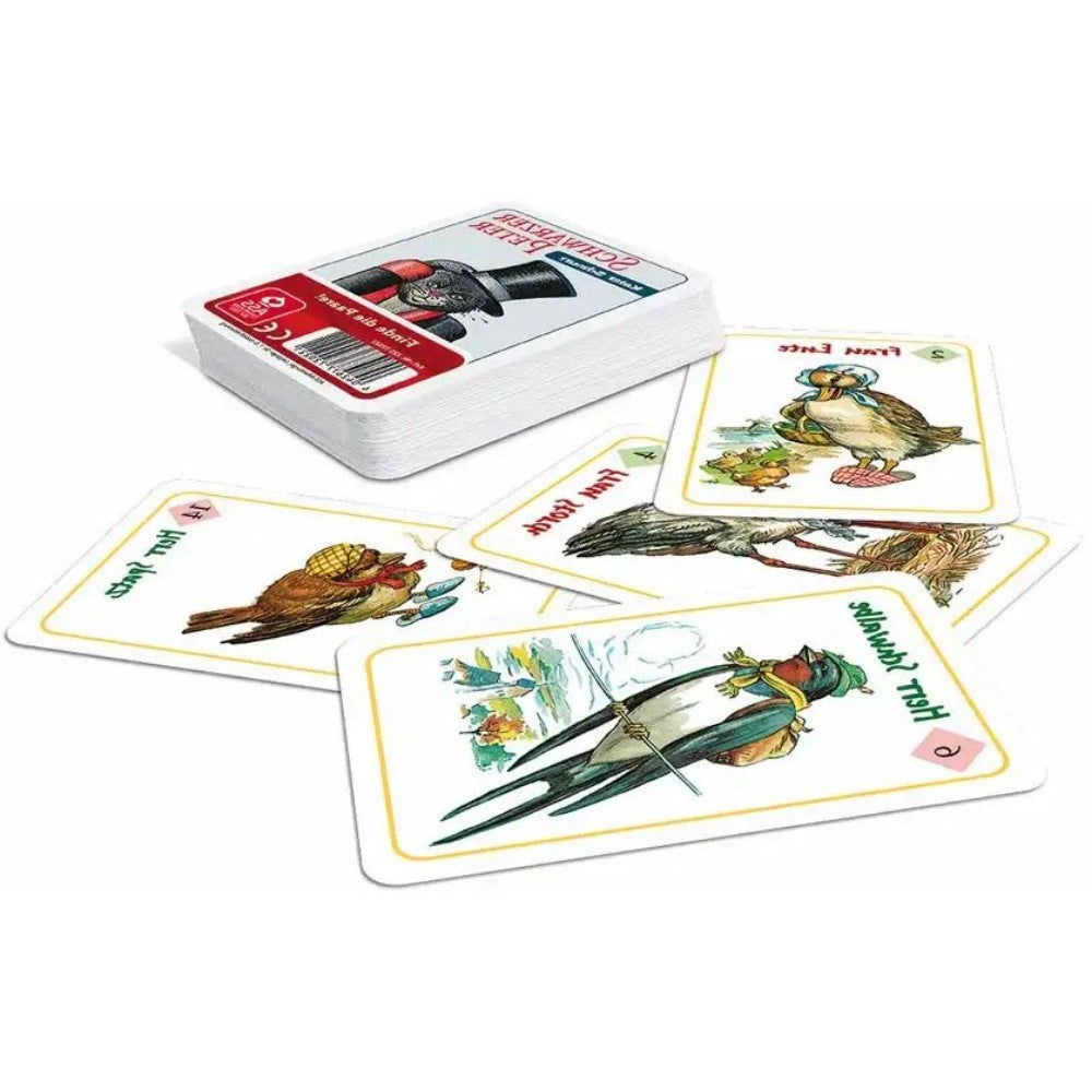 Kartenspiel Quartett Schwarzer Peter Kater Schnurr