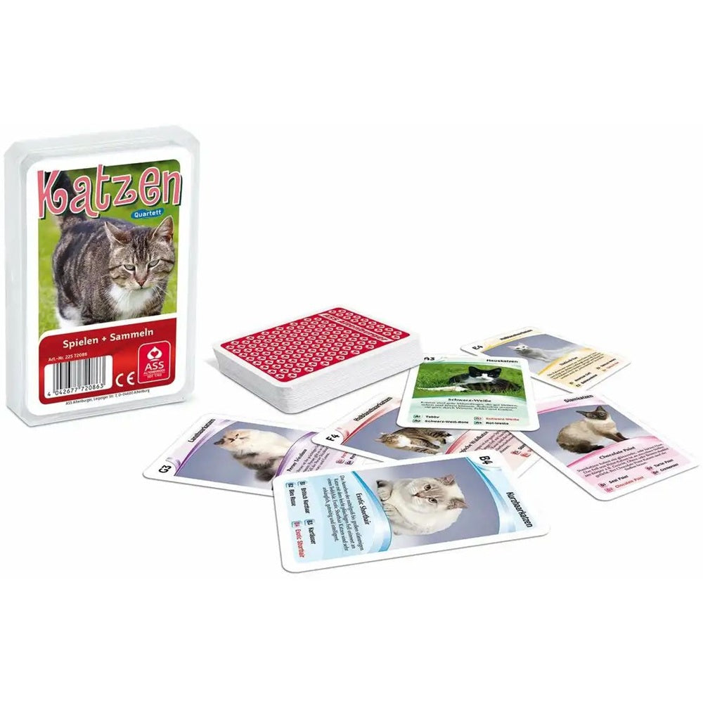 Kartenspiel Quartett Katzen