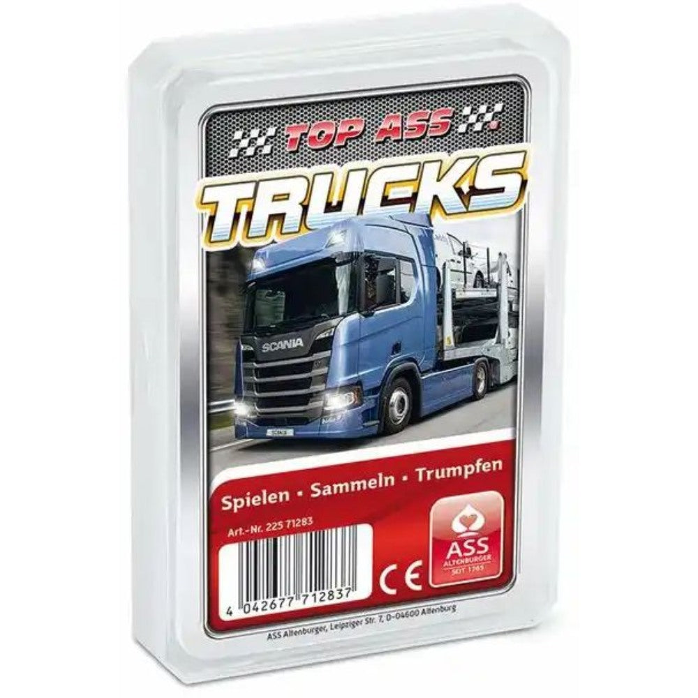 Kartenspiel Quartett Trucks