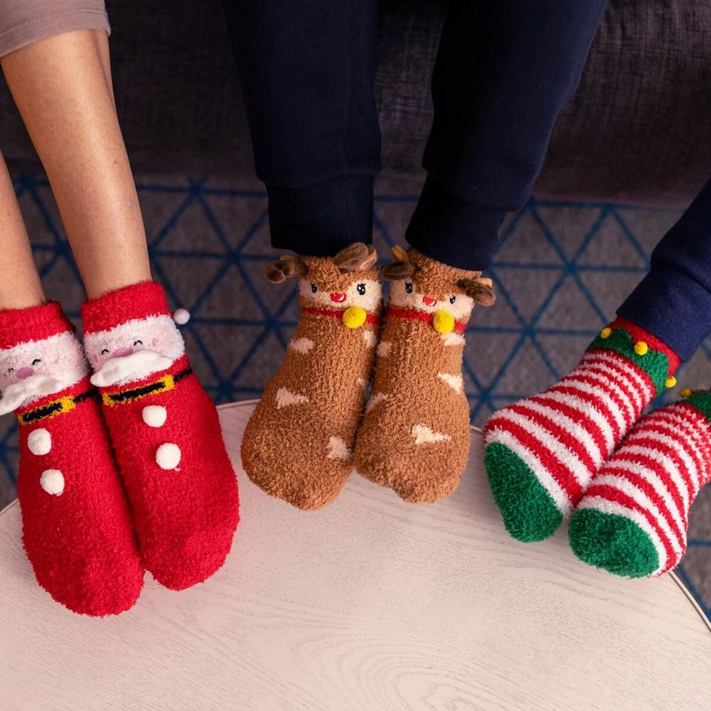 Legami Rutschfeste Socken Reindeer Größe: 26-34