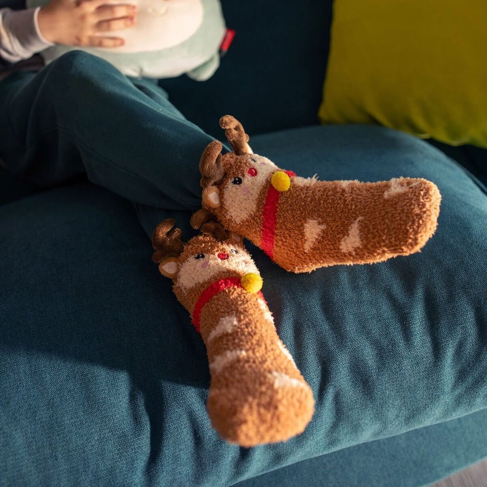 Legami Rutschfeste Socken Reindeer Größe: 26-34