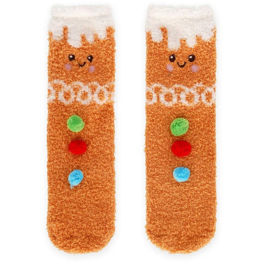 Legami Rutschfeste Socken Gingerbread Größe: 26-34