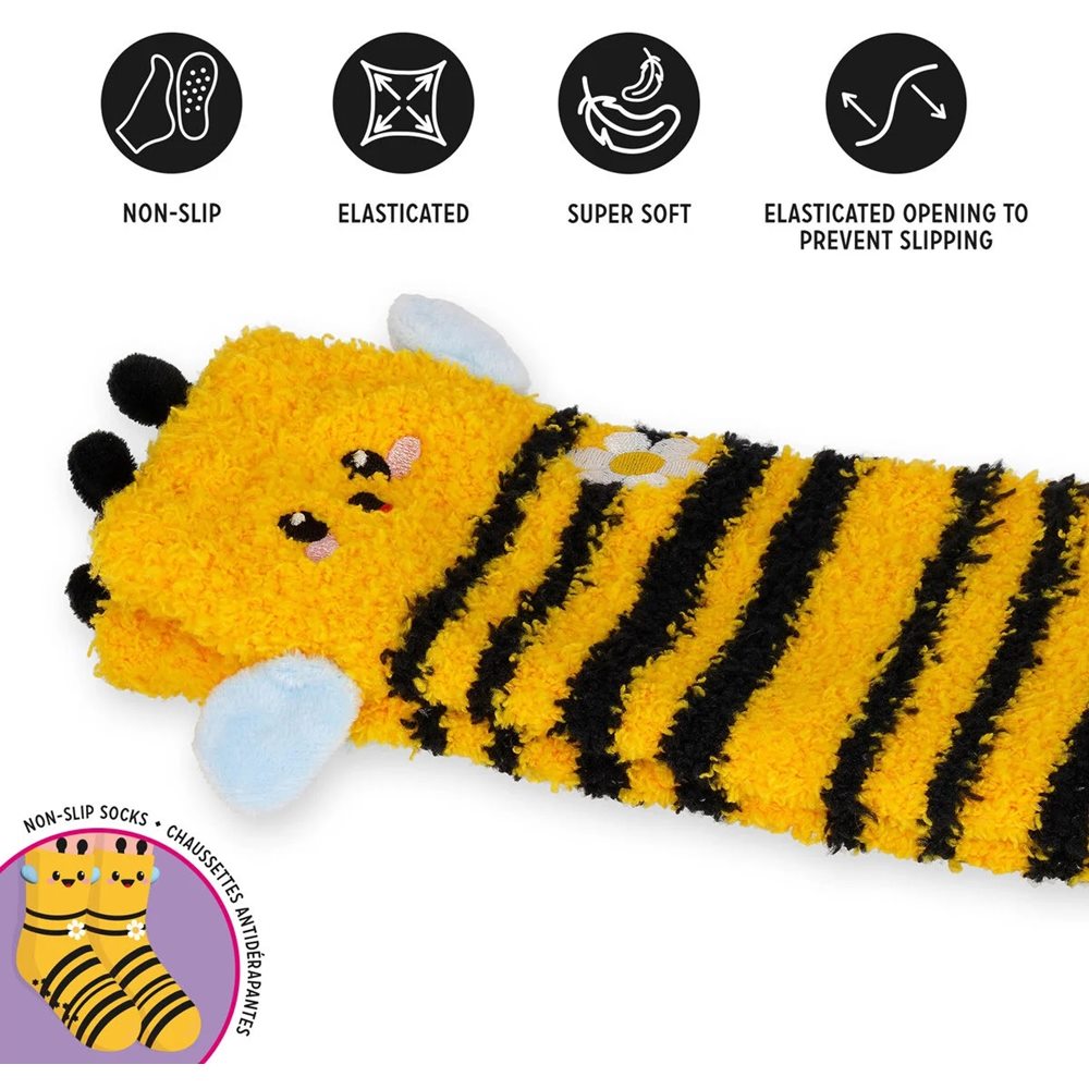 Legami Rutschfeste Socken Bee Größe: 26-34