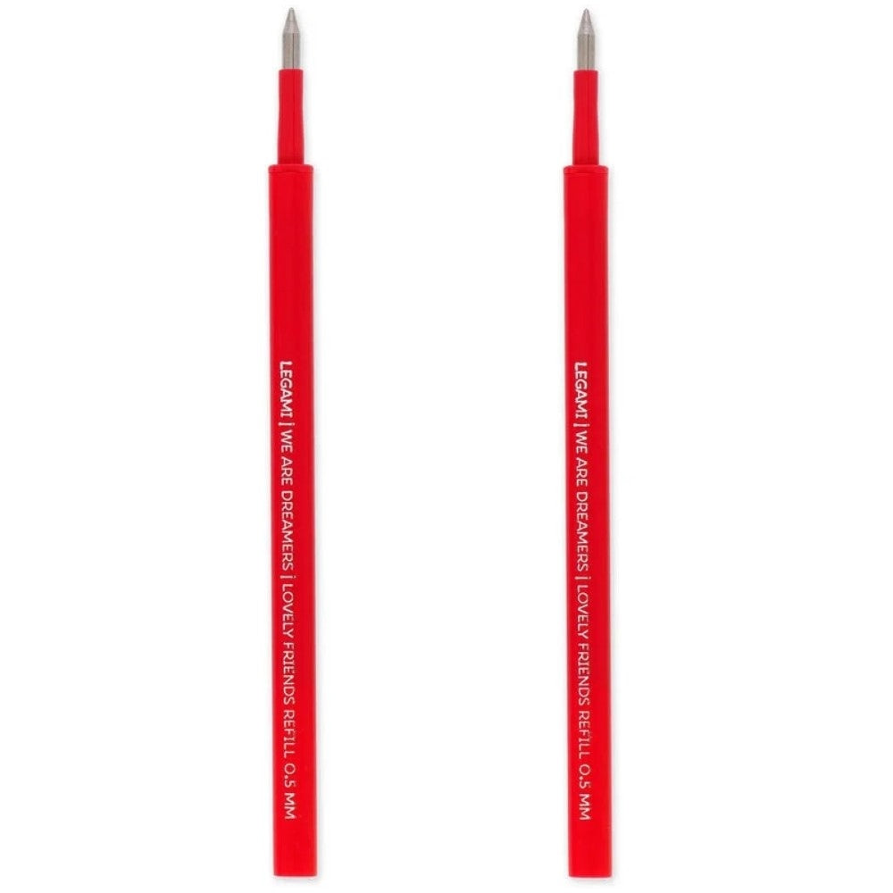 Legami Gelstift Lovely Friends Refill Set Rot