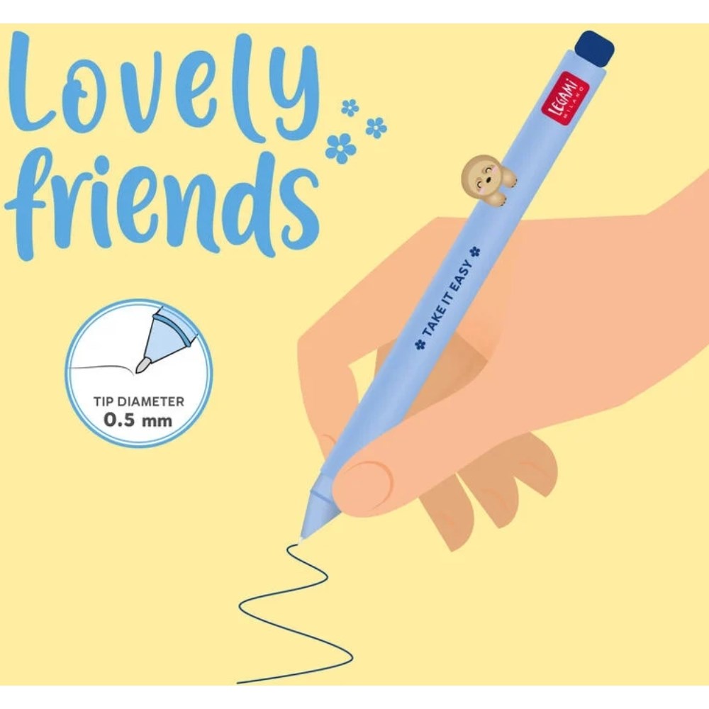 Legami Gelstift Lovely Friends Faultier