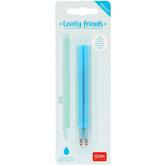 Legami Gelstift Lovely Friends Refill Set Sky Blue