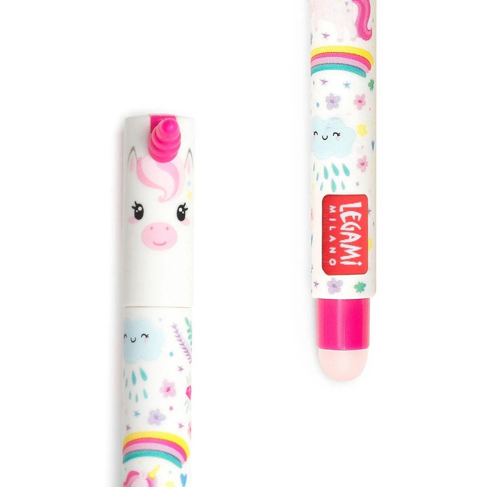 Legami Löschbarer Gelstift Unicorn Einhorn - Pink Ink