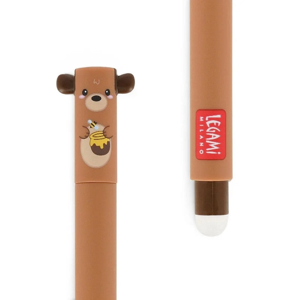 Legami Löschbarer Gelstift Teddy Bear - Red Ink