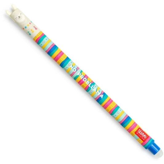 Legami Löschbarer Gelstift Llama - Blue Ink