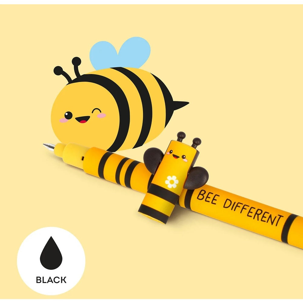 Legami Löschbarer Gelstift Bee - Black Ink