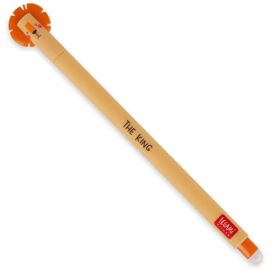 Legami Löschbarer Gelstift Lion - Orange Ink
