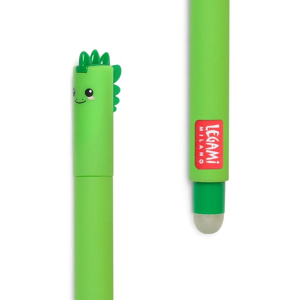 Legami Löschbarer Gelstift Dino - Green Ink
