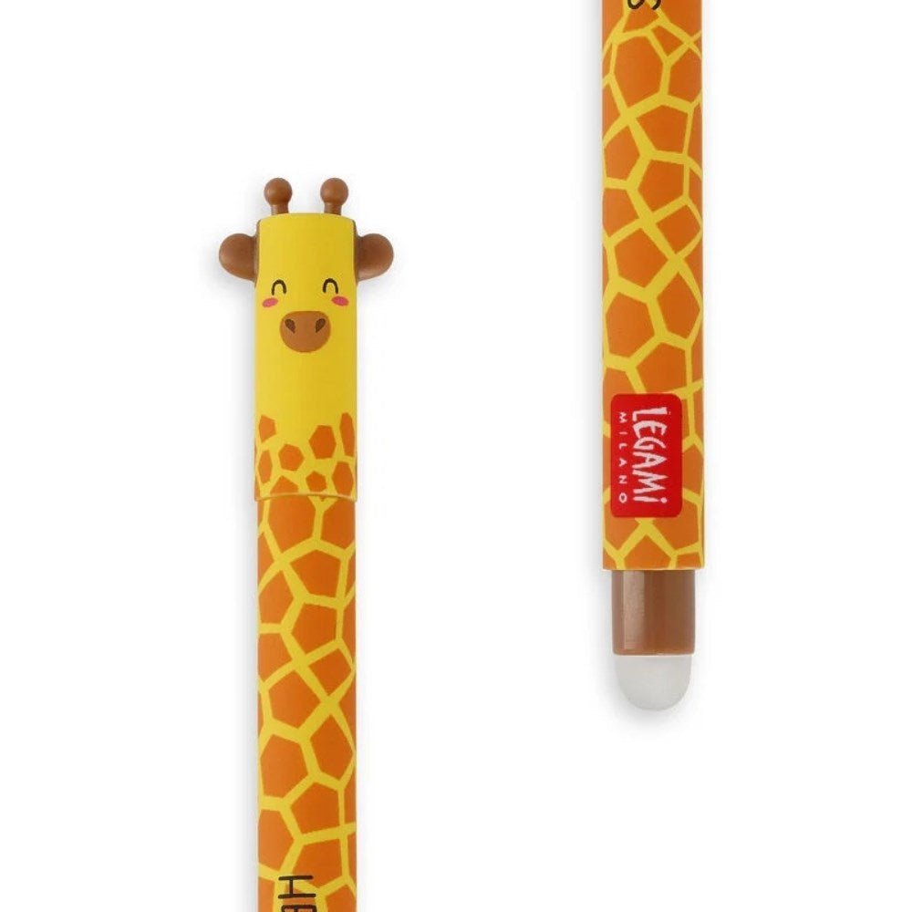 Legami Löschbarer Gelstift Giraffe - Black Ink