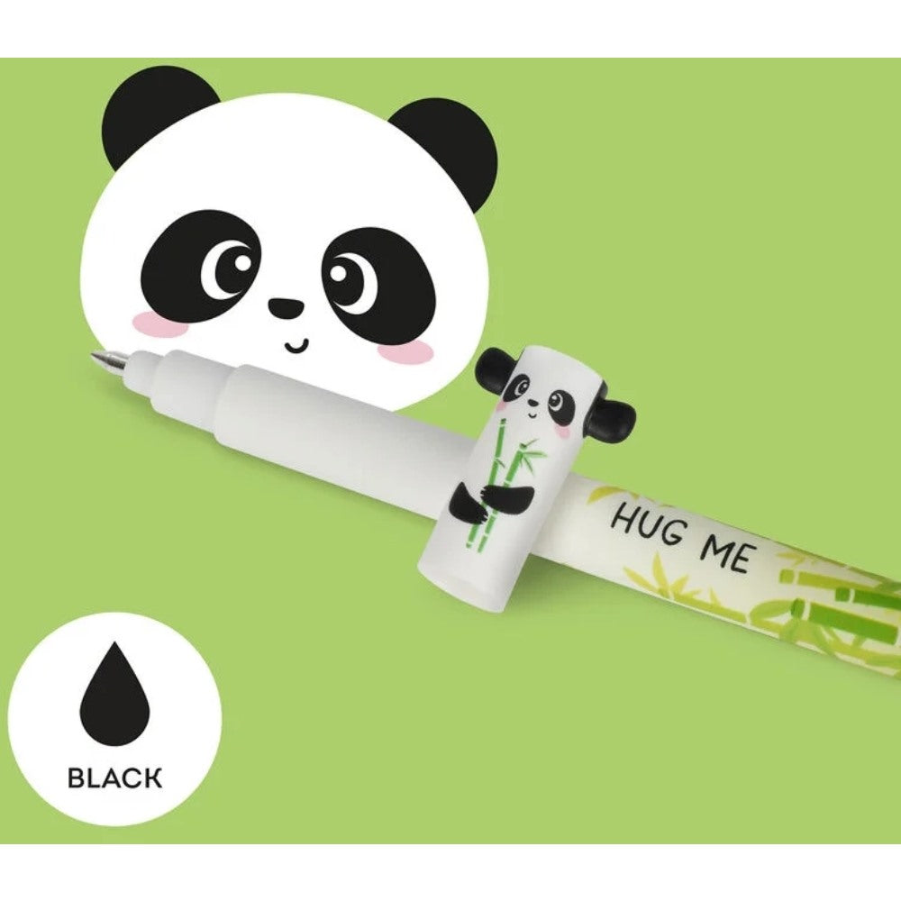 Legami Löschbarer Gelstift Panda - Black Ink
