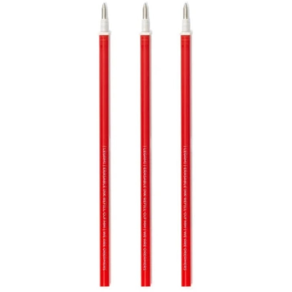 Legami Löschbare Gelstifte Nachfüllpack Rot