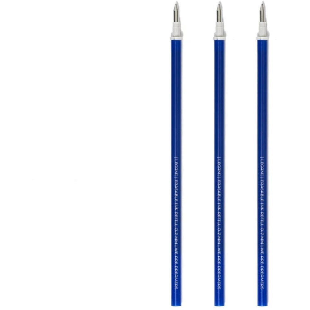 Legami Löschbare Gelstifte Nachfüllpack Blau