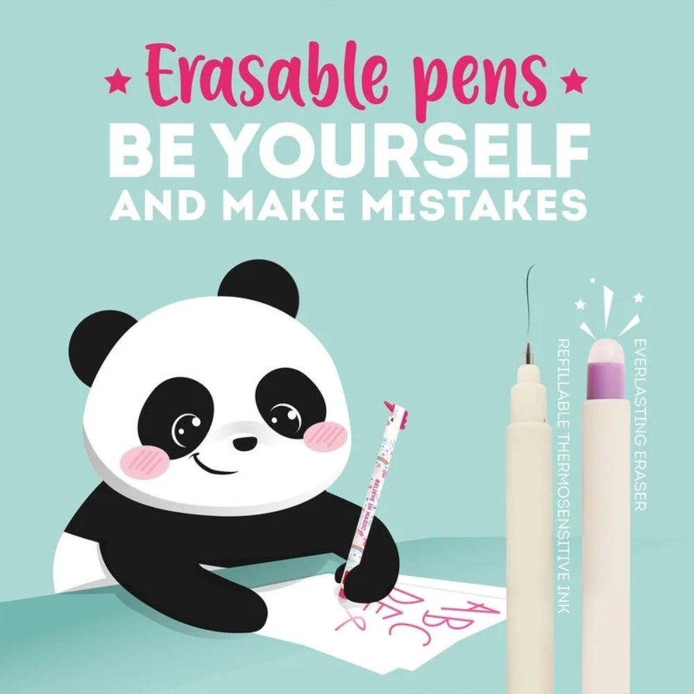 Legami Löschbarer Gelstift Panda - Black Ink