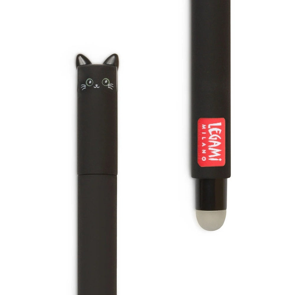 Legami Löschbarer Gelstift Kitty - Black Ink