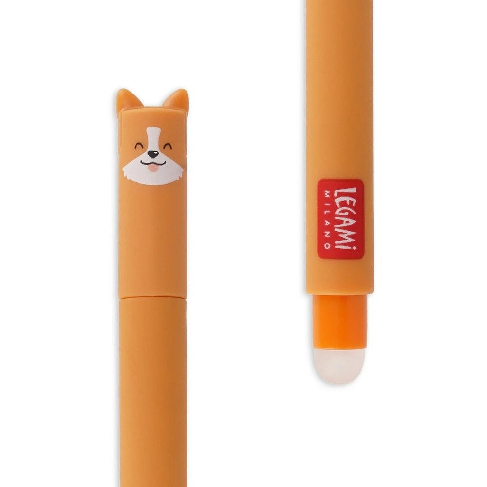 Legami Löschbarer Gelstift Corgi -  Black Ink