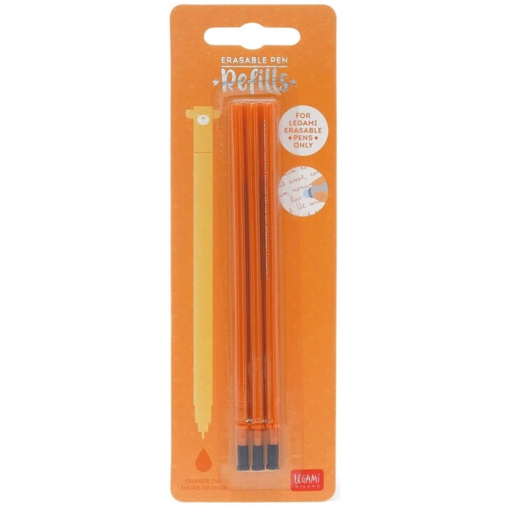 Legami Löschbare Gelstifte Nachfüllpack Orange