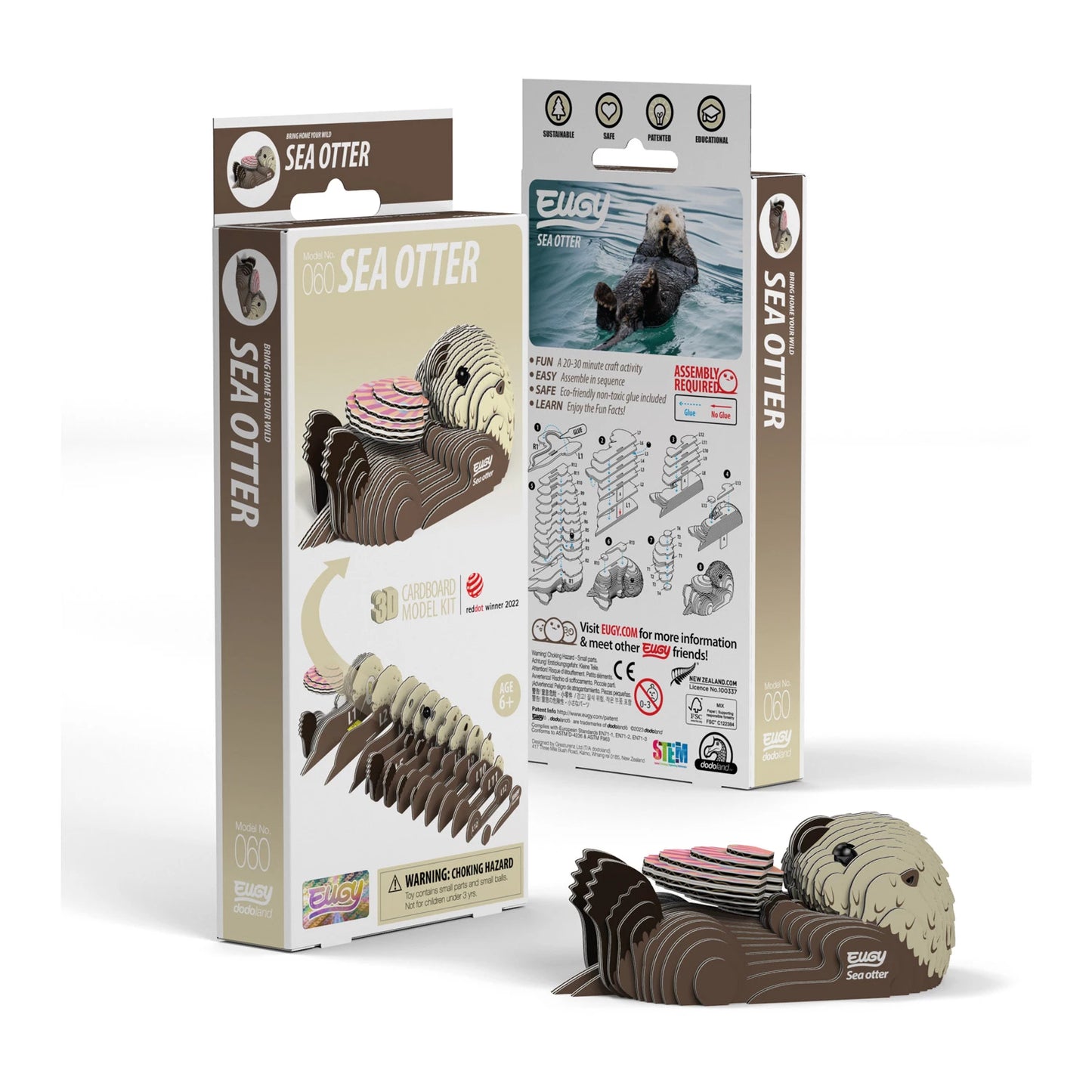 3D Bastelset Seeotter