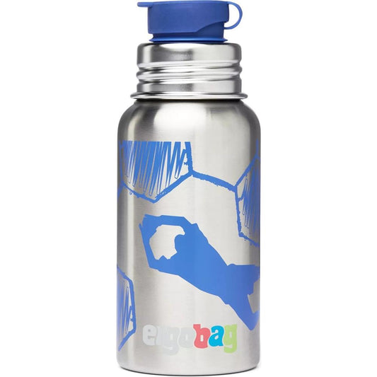 ergobag Edelstahl Trinkflasche Torwart