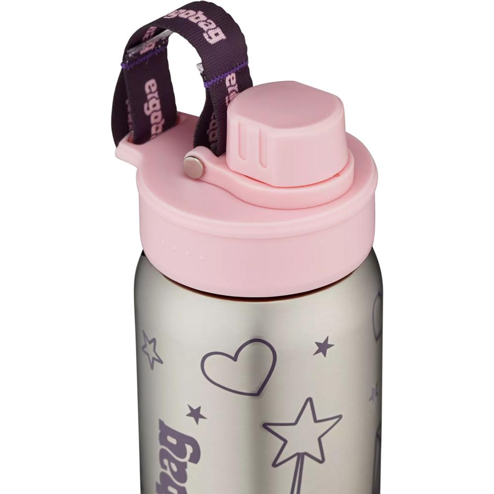 ergobag Edelstahl Trinkflasche Rosa