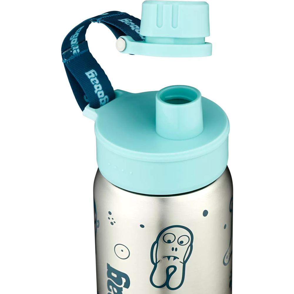ergobag Edelstahl Trinkflasche Petrol