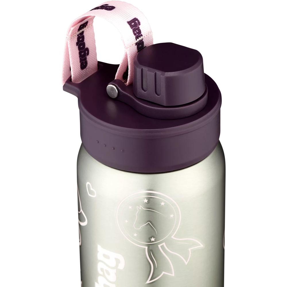 ergobag Edelstahl Trinkflasche Lila