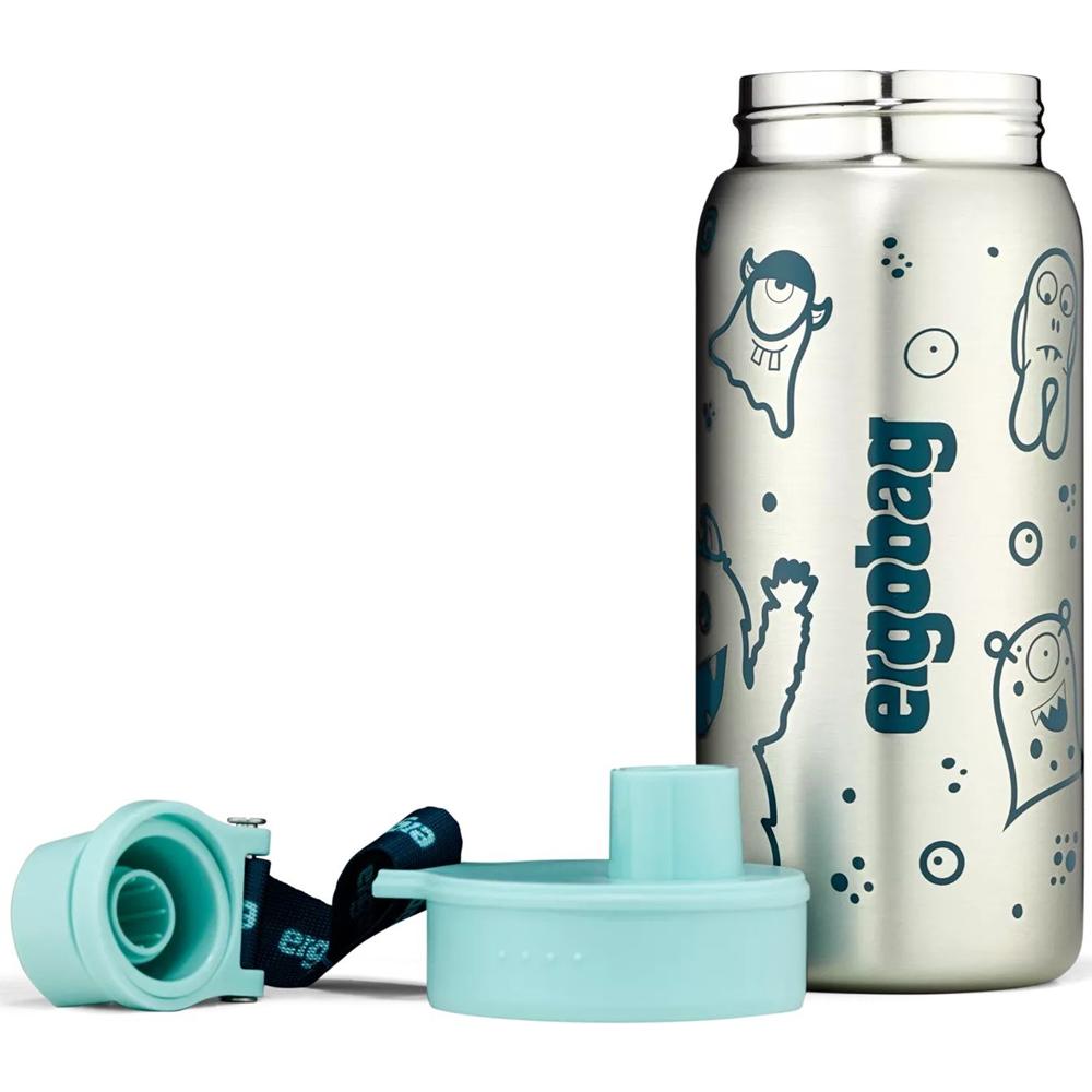 ergobag Edelstahl Trinkflasche Petrol