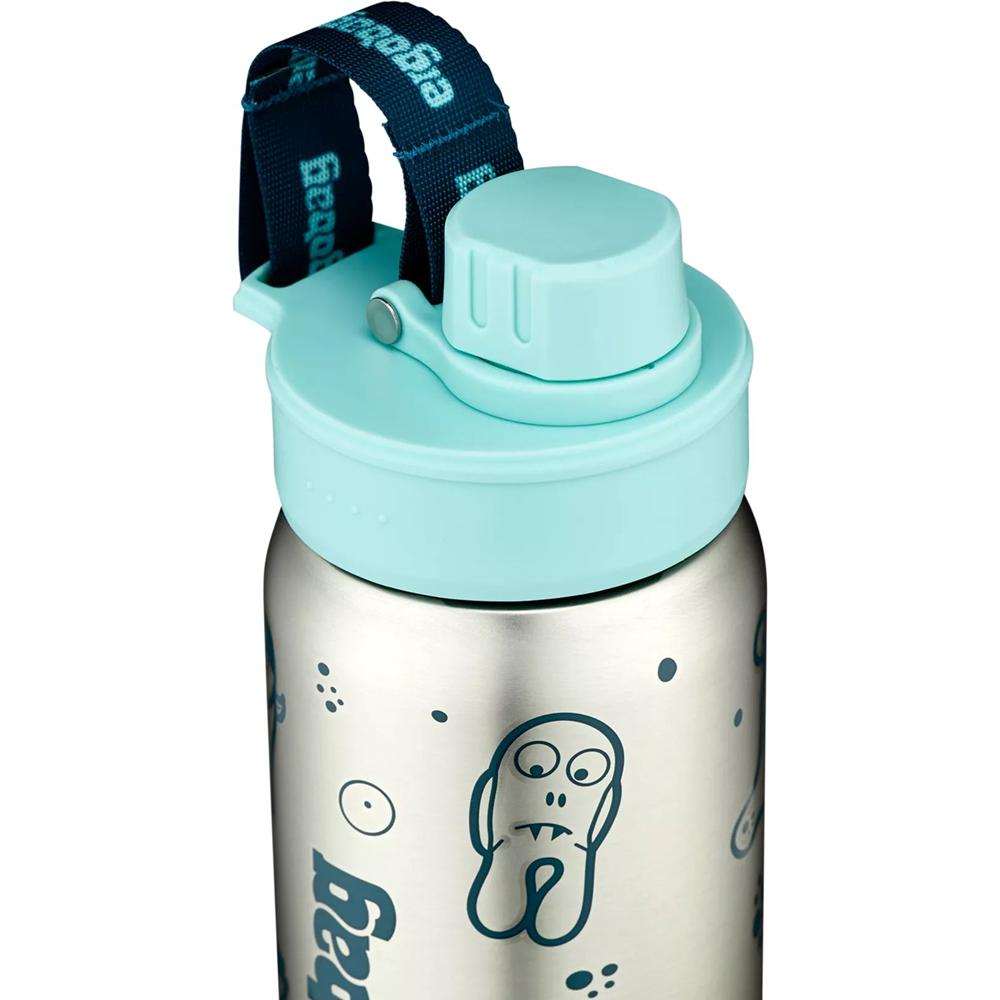 ergobag Edelstahl Trinkflasche Petrol