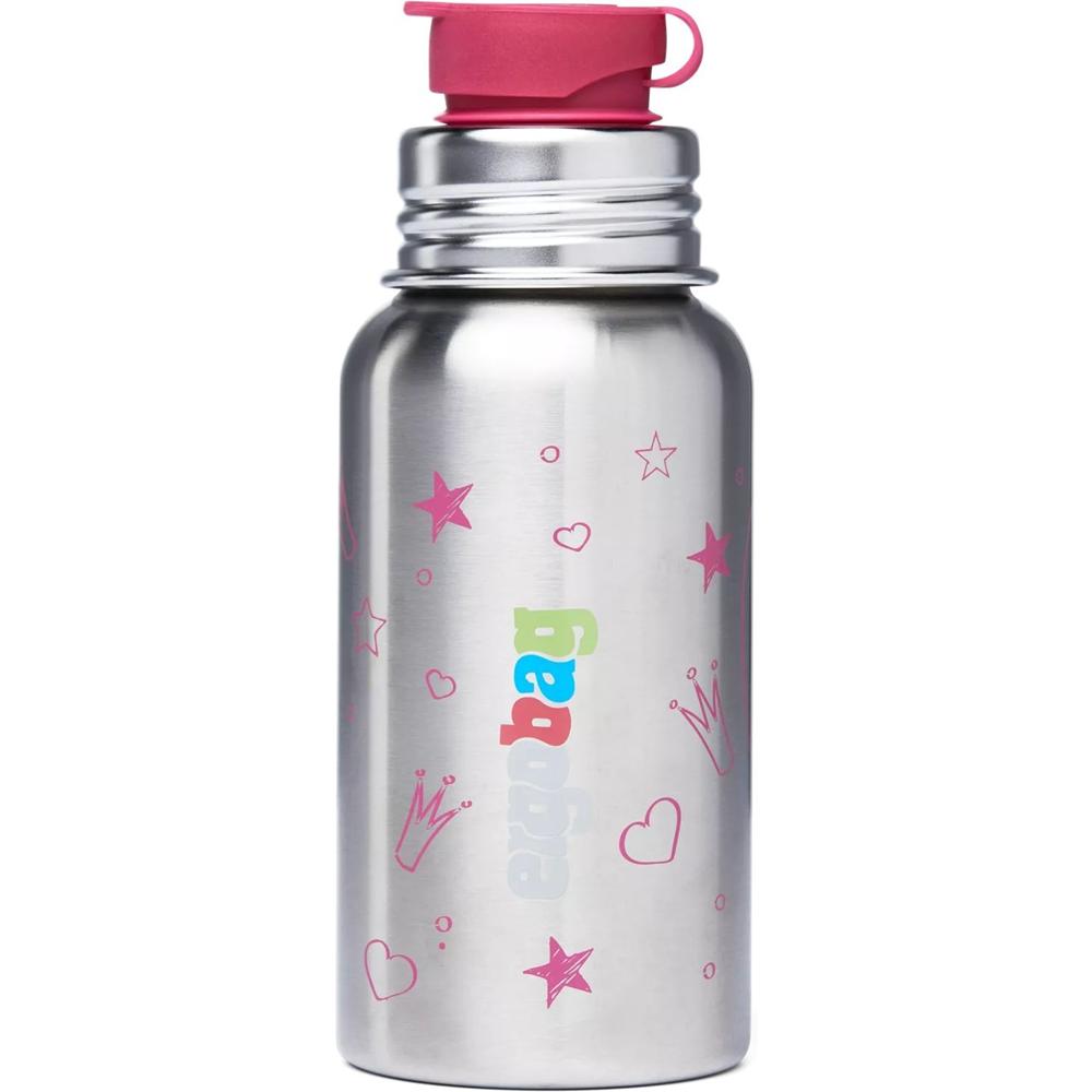 ergobag Edelstahl Trinkflasche Prinzessin