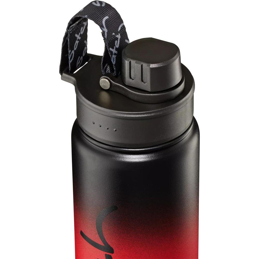 satch Edelstahl Trinkflasche Black Graffiti rot