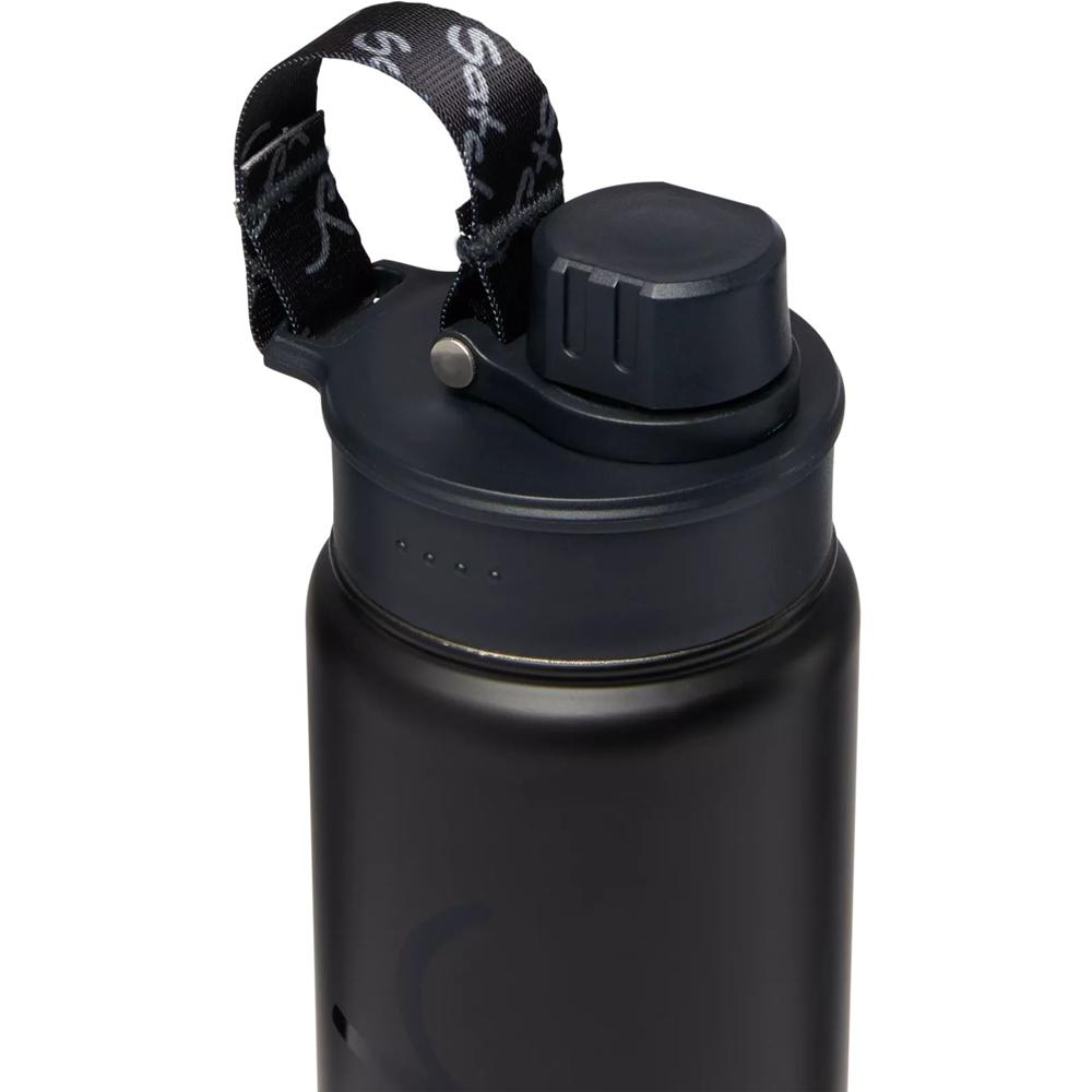 satch Edelstahl Trinkflasche Black schwarz