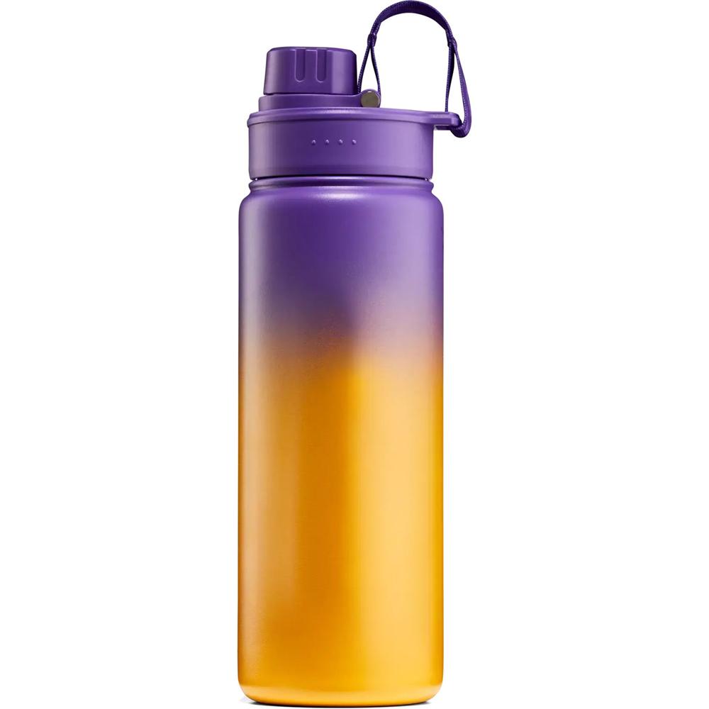 satch Edelstahl Trinkflasche Purple Graffiti orange