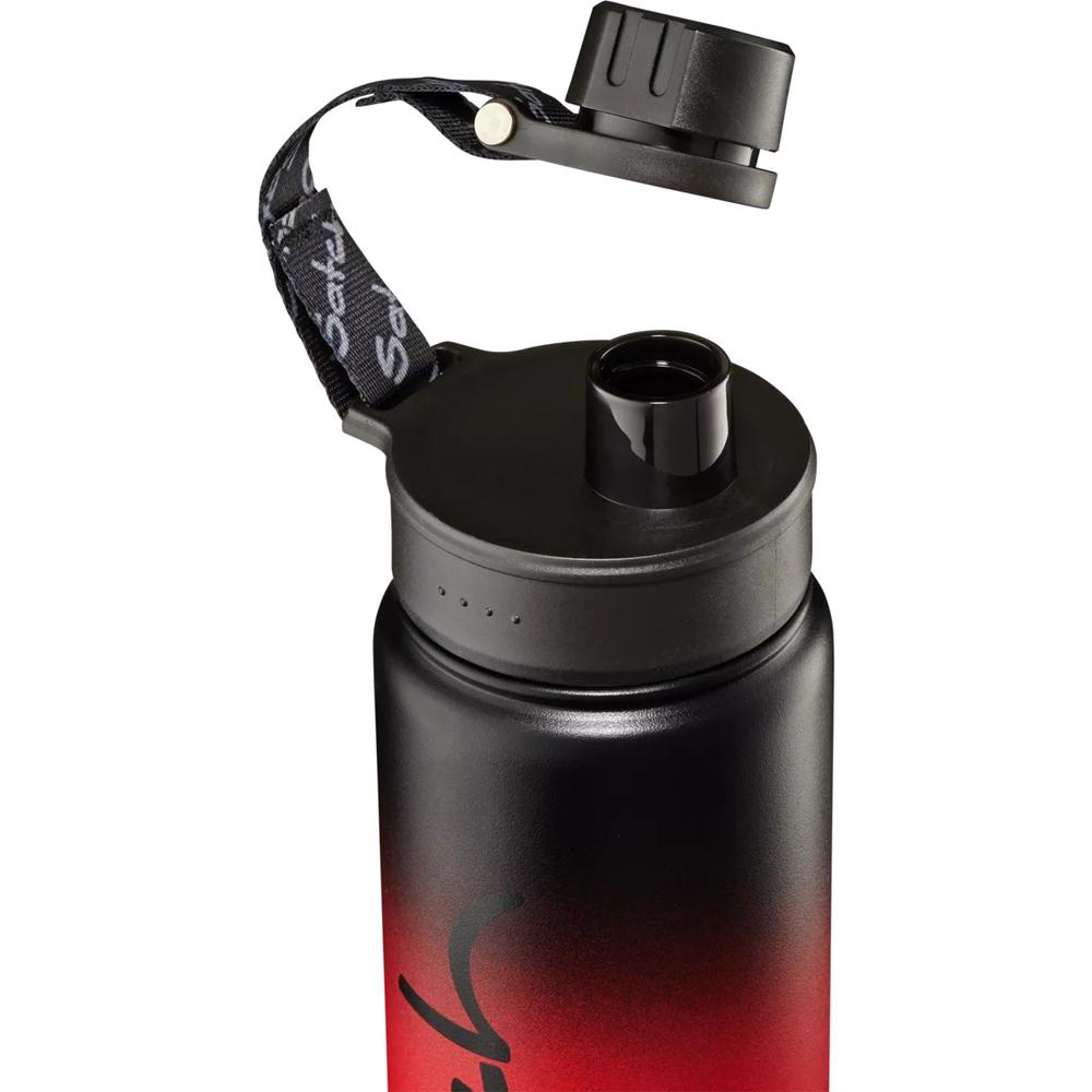 satch Edelstahl Trinkflasche Black Graffiti rot