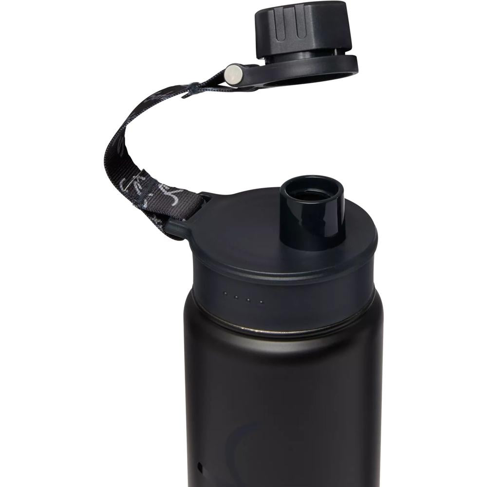 satch Edelstahl Trinkflasche Black schwarz