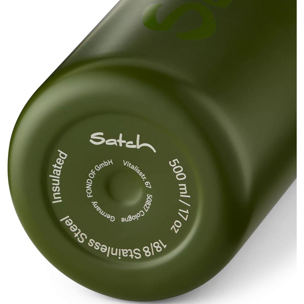 satch Olive Edelstahl Trinkflasche