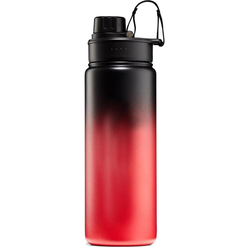 satch Edelstahl Trinkflasche Black Graffiti rot