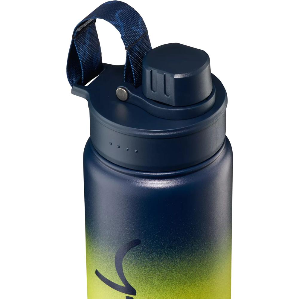 satch Edelstahl Trinkflasche Blue Graffiti gelb