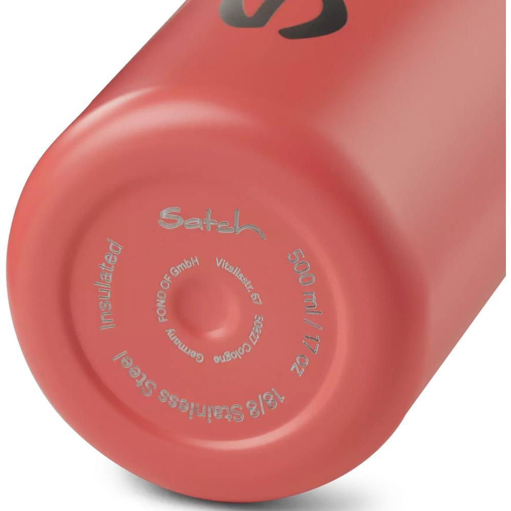 satch Edelstahl Trinkflasche Nordic Coral korall