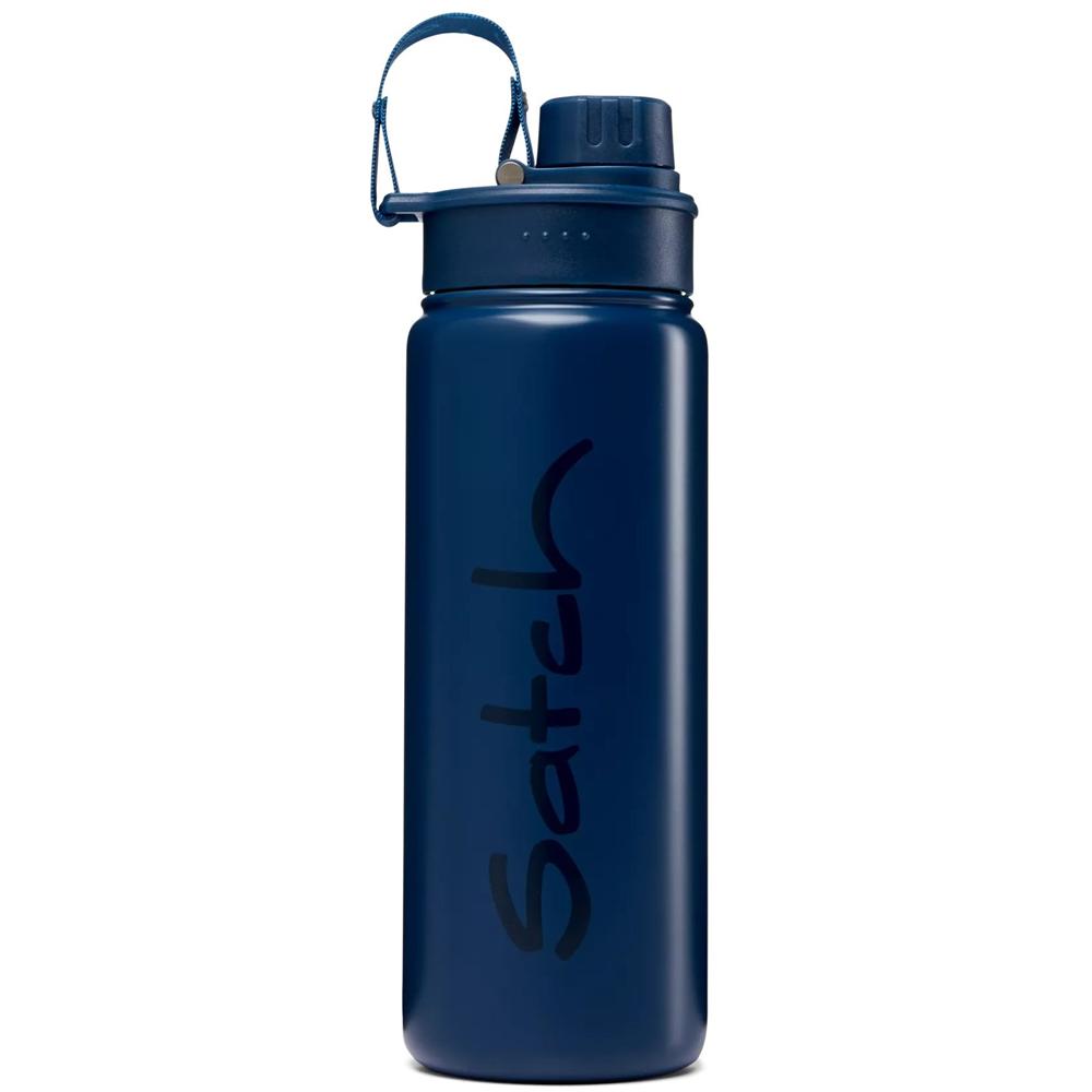 satch Edelstahl Trinkflasche Blue blau